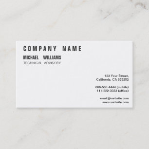 RED ELEGANT MODERN PROFESSIONAL MINIMALIST BUSINESS CARD