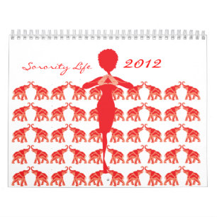 Red Elephant Calendar