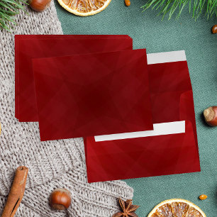 Red envelope for Christmas greeting cards