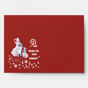 Red Envelope.Year of the Rabbit Envelopes