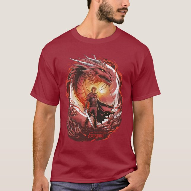 Red eragon art  T-Shirt (Front)