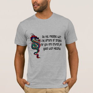 Red eye don't mess with Dragons T-shirts dungeon