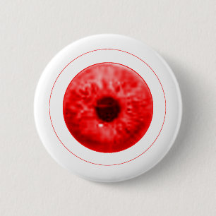 Red Eye Eyeball jGibney The MUSEUM Artist Serie 6 Cm Round Badge