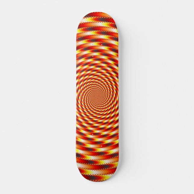 Red Eye - Fractal Skateboard (Front)