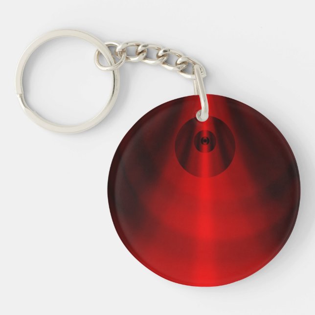 Red eye key ring (Front)