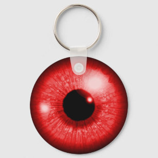 Red Eye Key Ring