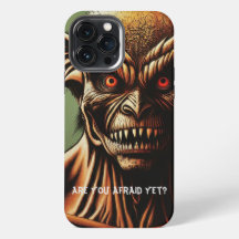 Red Eye Monster Comic Book Style