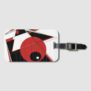 Red Eye Watching Luggage Tag