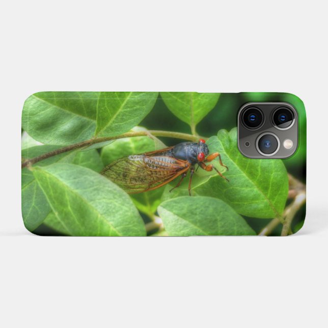 Red Eyed Cicada  Case-Mate iPhone Case (Back (Horizontal))