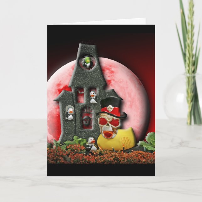 Red-Eyed Ducky Card (Front)