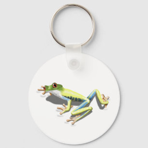Red Eyed Frog Key Ring