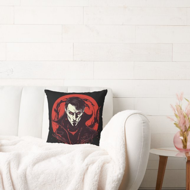 Red-Eyed Horror Cushion (Couch)
