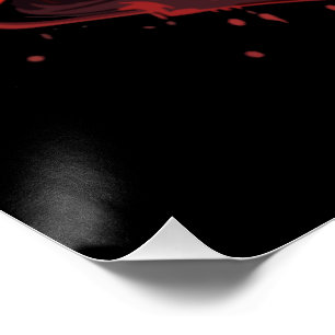 Red-Eyed Horror Poster