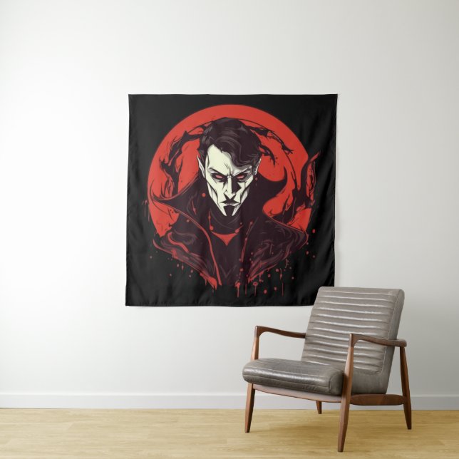 Red-Eyed Horror Tapestry (In Situ)