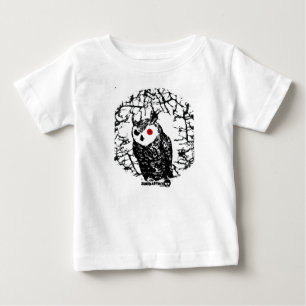 Red Eyed Owl Baby T-Shirt
