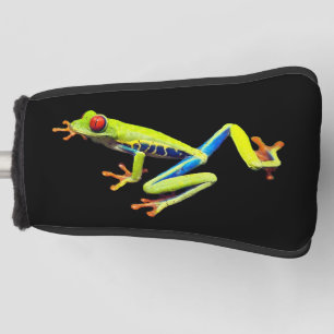 Red Eyed Painted Tree Frog Golf Head Cover
