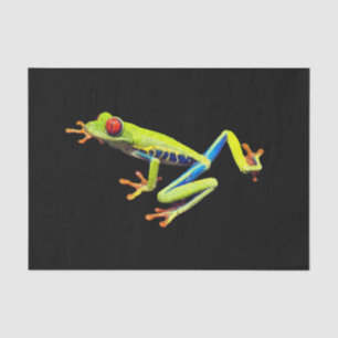 Red Eyed Painted Tree Frog Tissue Paper