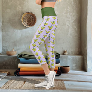 Red Eyed Tree Frog Capri Leggings