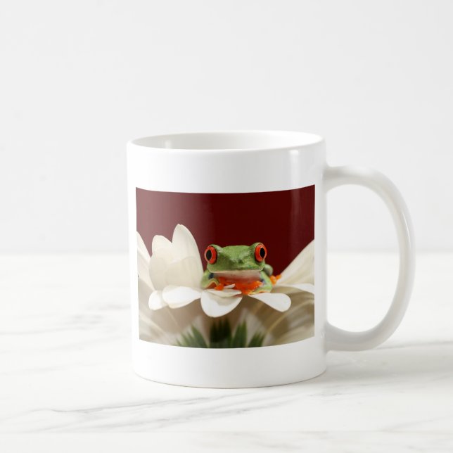 red eyed tree frog coffee mug (Right)
