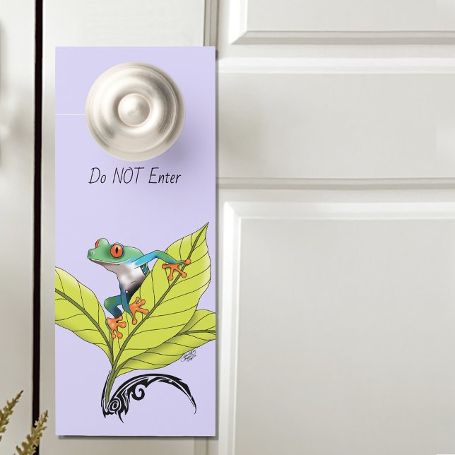 Red Eyed Tree Frog Door Hanger (Creator Uploaded)