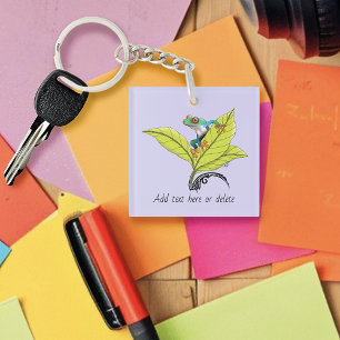 Red Eyed Tree Frog Key Ring