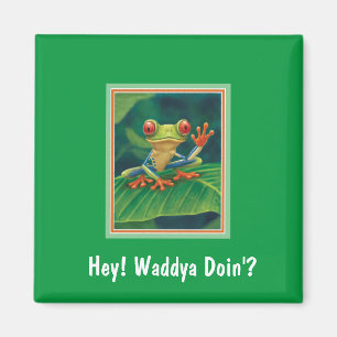 Red-Eyed Tree Frog Magnet