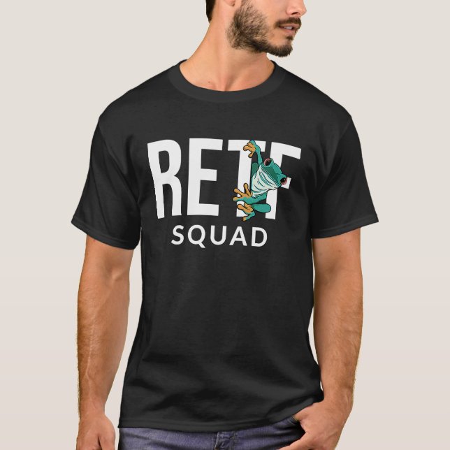 Red Eyed Tree Frog Squad T-Shirt (Front)