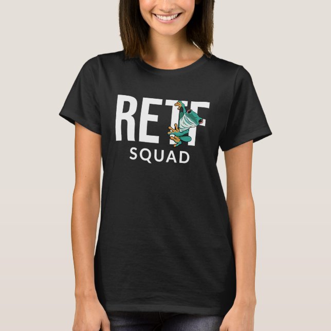 Red Eyed Tree Frog Squad T-Shirt (Front)