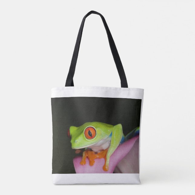 Red-eyed Tree Frog Tote Bag (Back)
