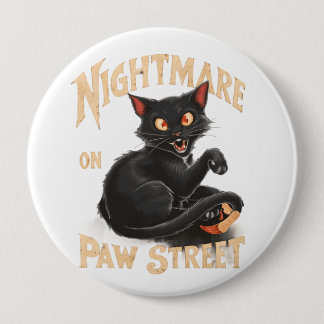 Red Eyes and Scary Shadows 10 Cm Round Badge