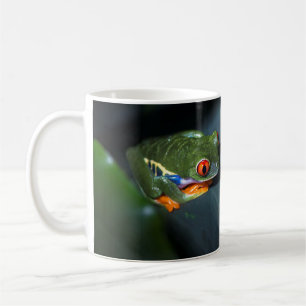 Red Eyes Frog Sitting Coffee Mug