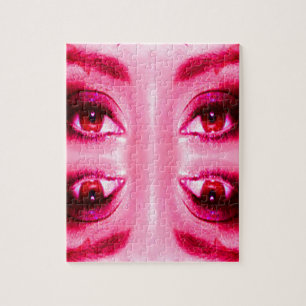 Red Eyes Jigsaw Puzzle