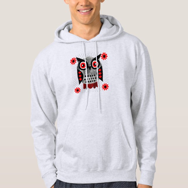 Red eyes sentinel  hoodie (Front)