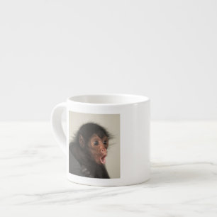 Red-faced Spider Monkey Ateles paniscus) Espresso Cup