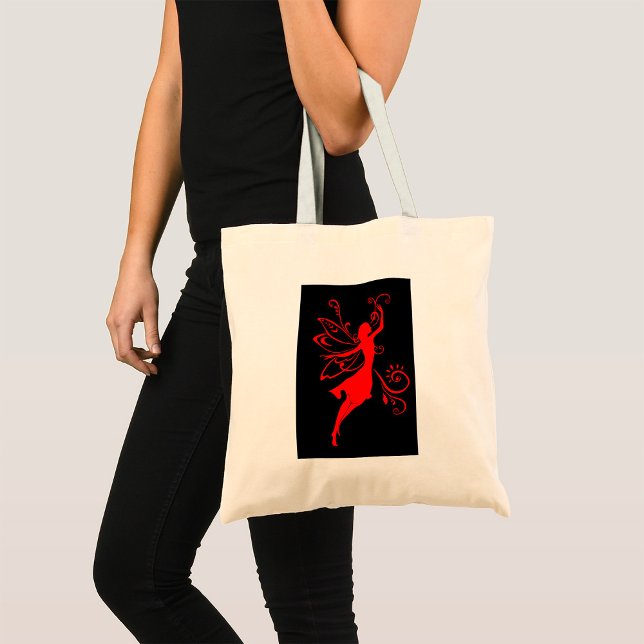 Red Fairy Tote Bag (Creator Uploaded)