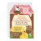 Red Farm Barnyard Baby Shower Invitation