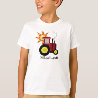 Red Farm Tractor T-shirts and Gifts