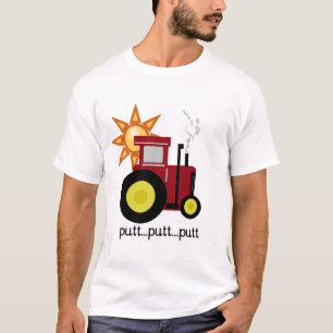 Red Farm Tractor T-shirts and Gifts