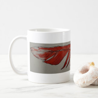 Red Feather Coffee Mug