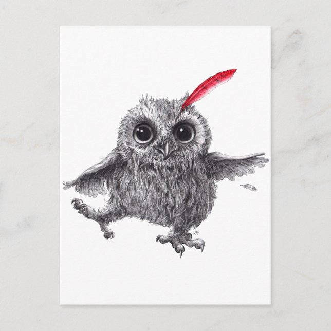 Red Feather - The Boss Postcard (Front)