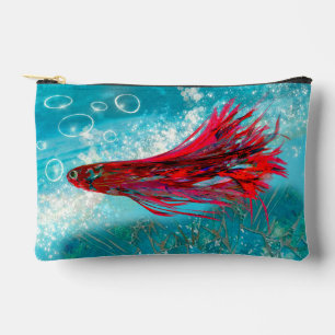Red-Feathered Fish small bag