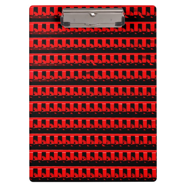 Red Fence Clipboard (Front)