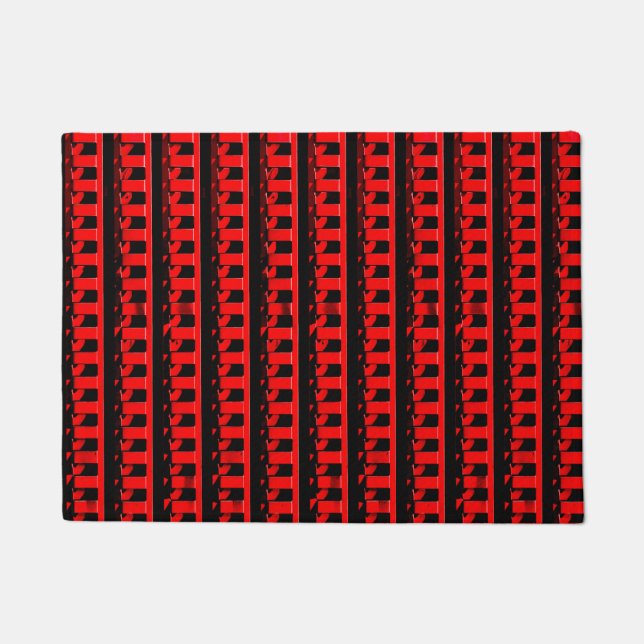Red Fence Doormat (Front)
