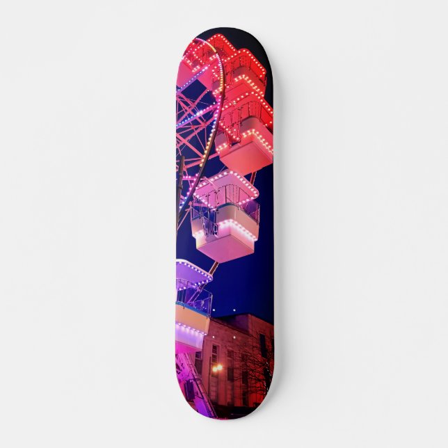 Red Ferris wheel Skateboard (Front)