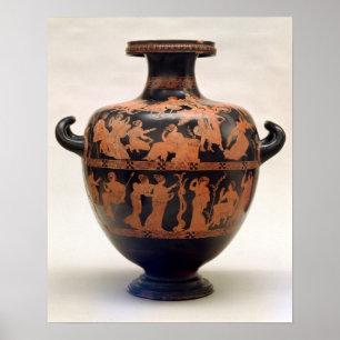 Red-figure hydria by the Medias Painter, Poster