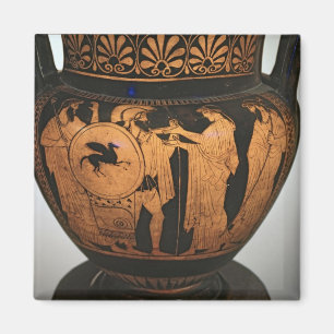 Red-figure krater magnet