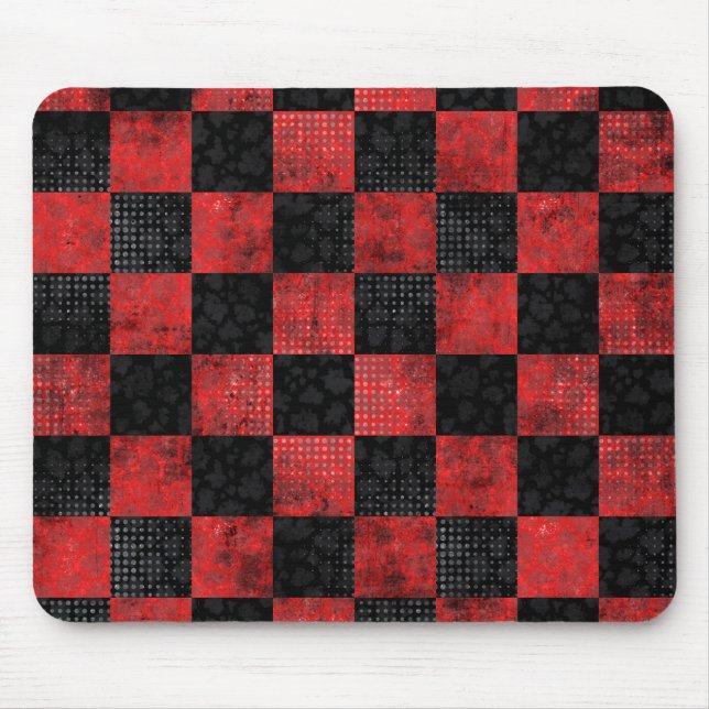 red fire chess  mouse pad (Front)