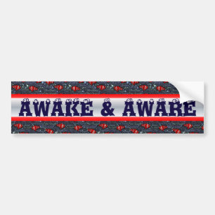 Red Fish bumper sticker