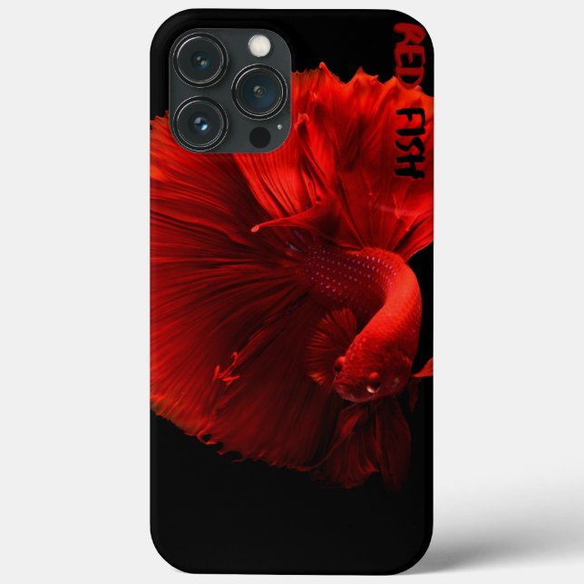 Red Fish  Case-Mate iPhone Case (Back)
