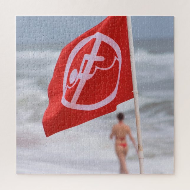 Red Flag Conditions  --  20x20 Jigsaw Puzzle (Vertical)